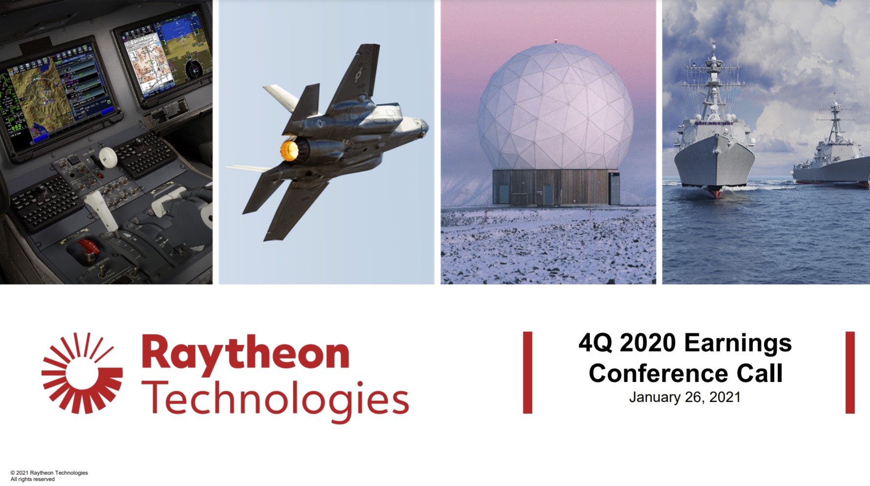 Raytheon Technologies 4Q 2020 Results Presentation